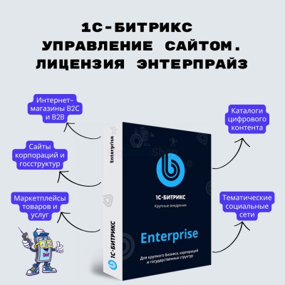 1С-Битрикс: Управление сайтом. Лицензия Энтерпрайз - купить в Амангильдино